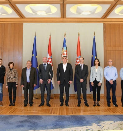 Predsjednik Republike Hrvatske primio delegaciju Društva hemofiličara Hrvatske